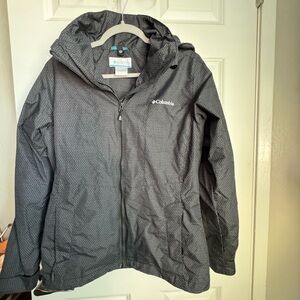 Columbia Women’s Black Raincoat